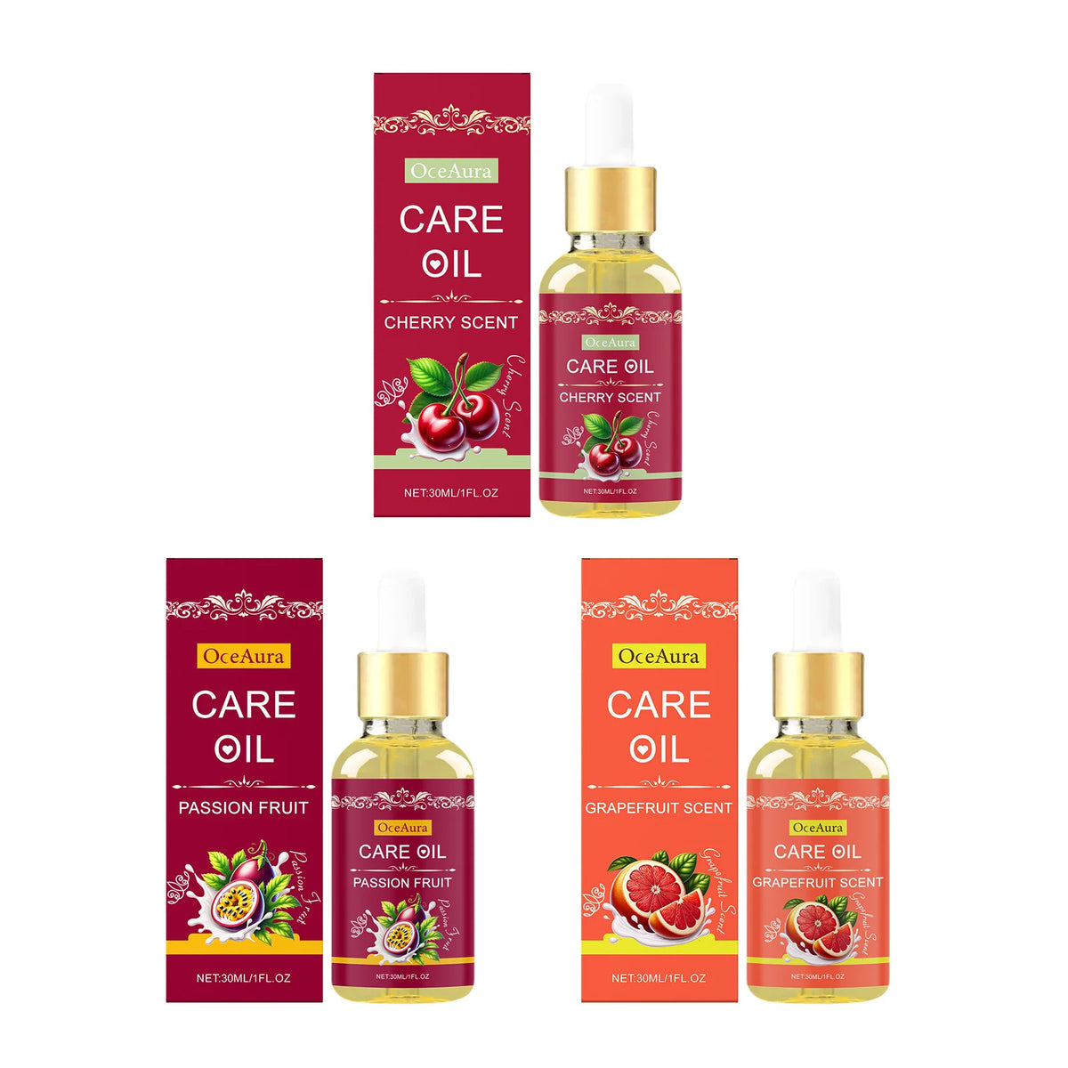 Natural Yoni Oil Women Vaginal Wash Tighten Fruit Fragrance Reduce Odor PH Balance  Moisturizing Feminine Hygiene Cleansing 30ml
