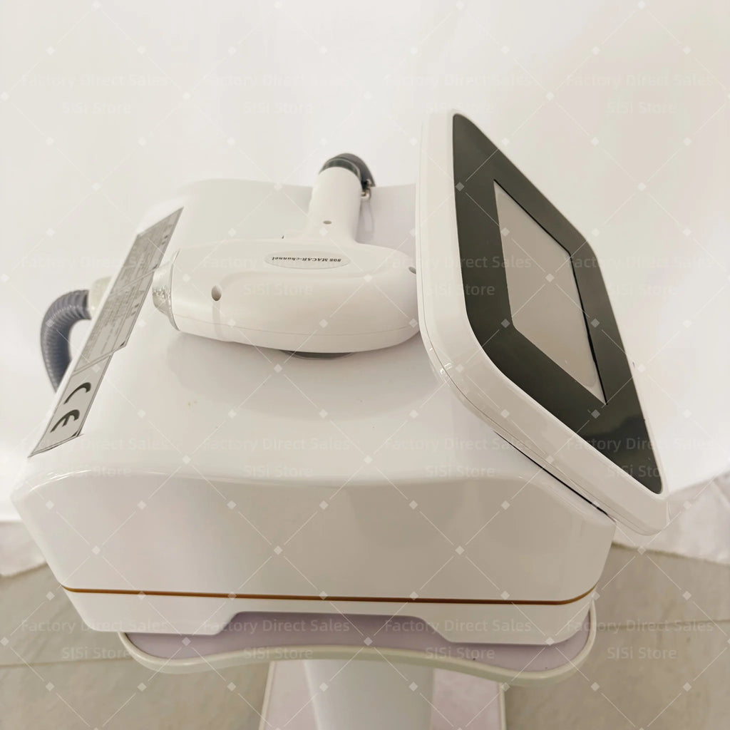 Mini Professional  Diode Laser Ice Titanium Depilate Machine Painless Diode  Hair Removal 3 Wavelength Permanent Depilator