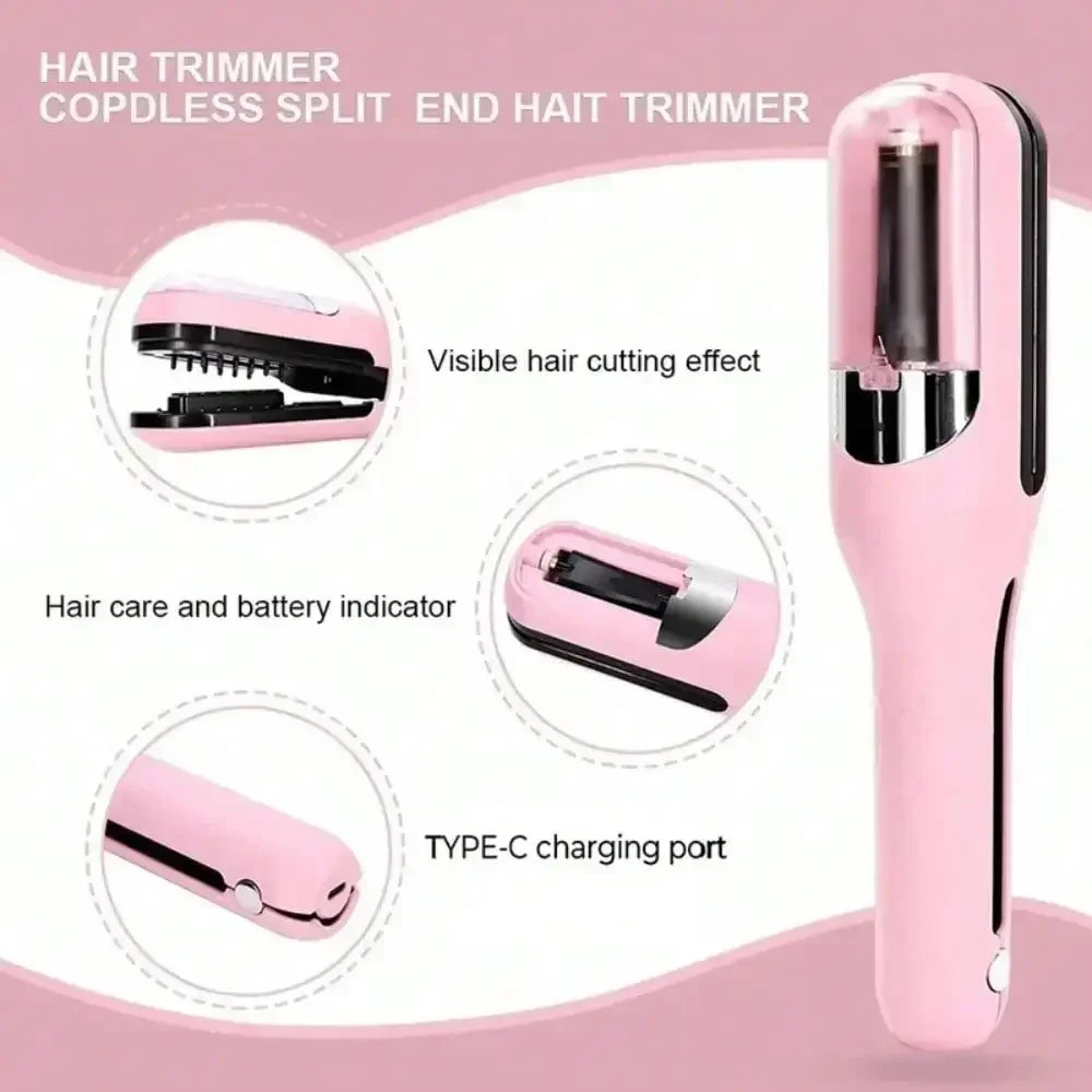 Multi-Function Beauty Hair Cutter Cutting Tools For Women Automatic Split End Remover Straightening Comb Various Hair Care Tool