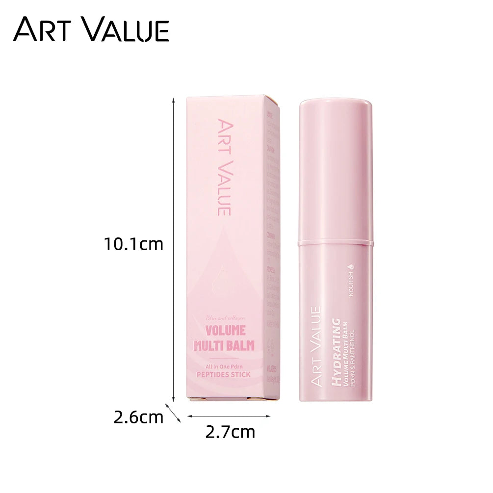 Volume Multi Balm Moisturizing Lightweight Non-Sticky Lipstick Hydrating Lip Stain Tint Plumper Reduces Lip Lines Lip Balm