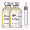 Korean Silk Collagen Essence Serum Deep Peptide Intensive Revitalizing Face Cream Firming Lifting Skin Care 30ml