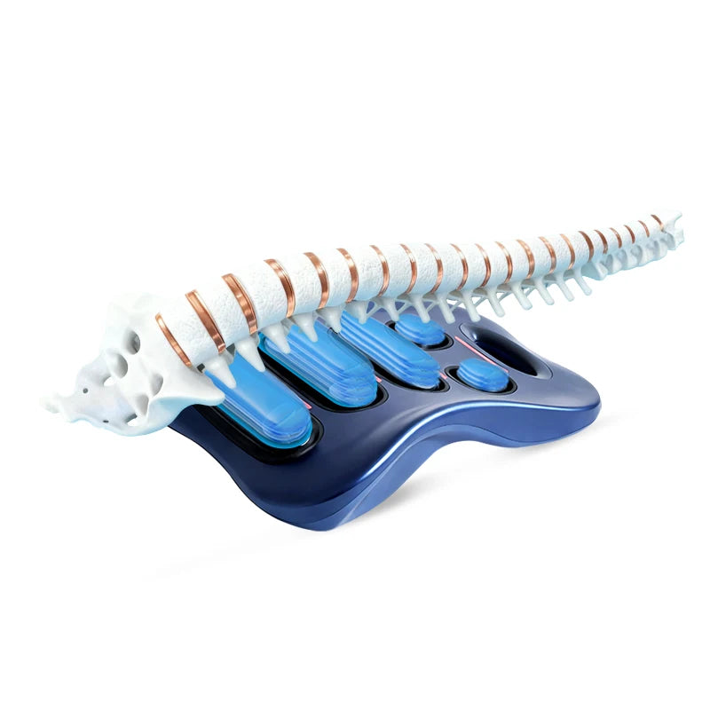 Lumbar Physiotherapy Decompression Traction Massager, Lumbar Back Pain Relief Massager