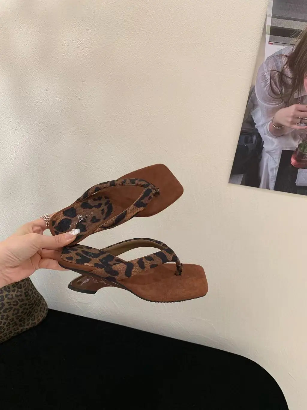 Mid Heels Women Flip Flops Fashion Wedges Woman Slippers 2026 Summer New Shoes Elegant Sandals Casual Pumps Dress Zapatos Mujer