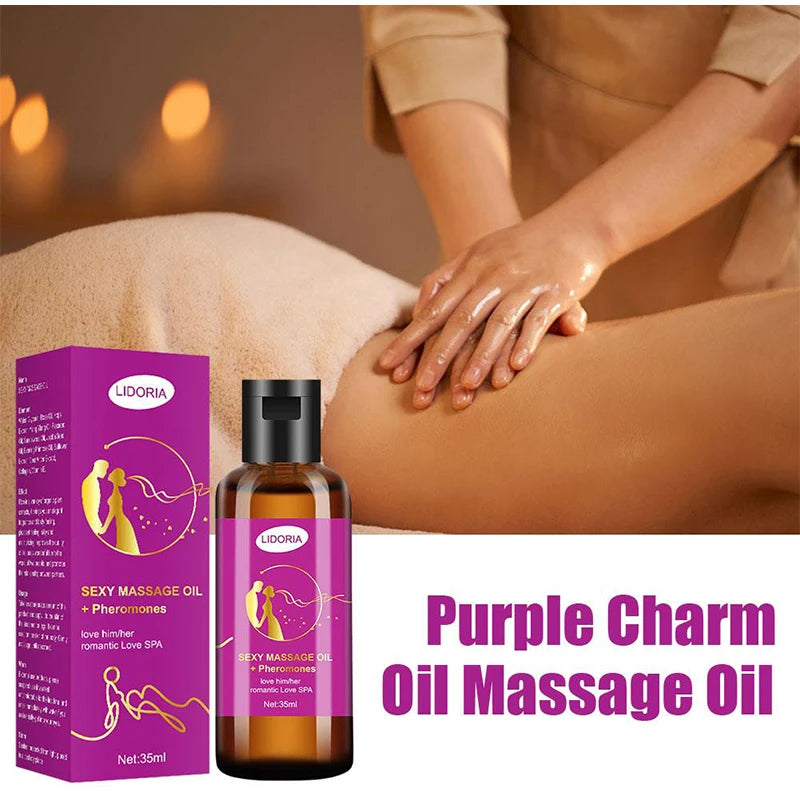 Sexy Men Women Massage Essential Oil Natural Pheromone Relax Stress SPA Romantic Enhance Skin Care Attraction