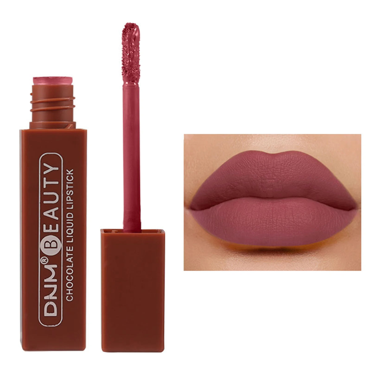 Velvety Matte Liquid Lipstick Long-lasting Lip Gloss Lip Makeup Cosmetics Moisturizing Lip Tint Waterproof Non-marking 1PCS