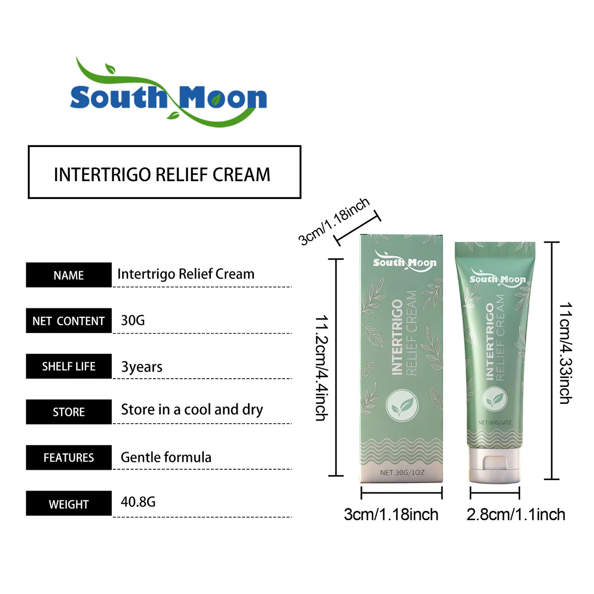 Skin Care Cream - Light Non-Greasy Texture, Gentle Moisturizing, Daily Body Care, Softening Formula and Long-Lasting Hydration