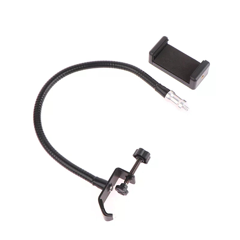 Radio Broadcasting Studio Live Broadcast Equipment Stations Flexible Microphone Gooseneck  phone Stand with Desk Clamp