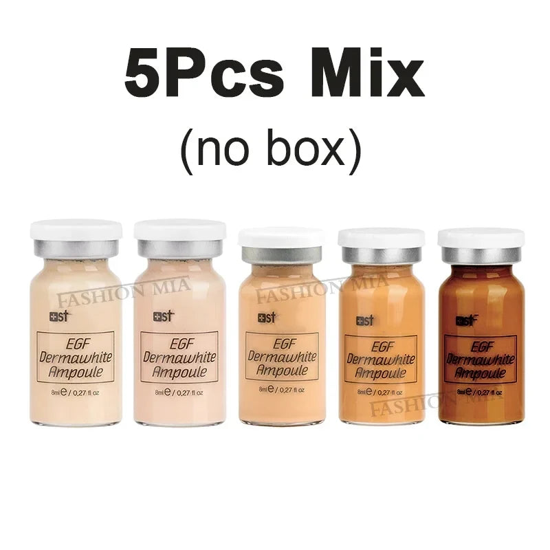 Korea 8ml BB Cream Skin Booster Kit Salmon DNA /Peptide Whitening Moisturize Rejuvenation Essence Facial Skin Care Beauty