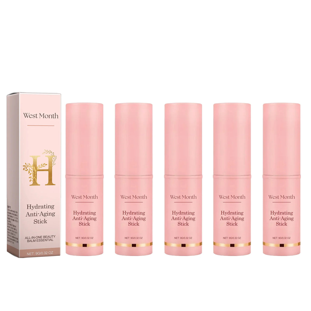 Collagen Multi Bounce Balm Stick – Firming & Lifting, Wrinkle Removal Brightening Facial Dull Skin Moisturizing Skin Care Korean