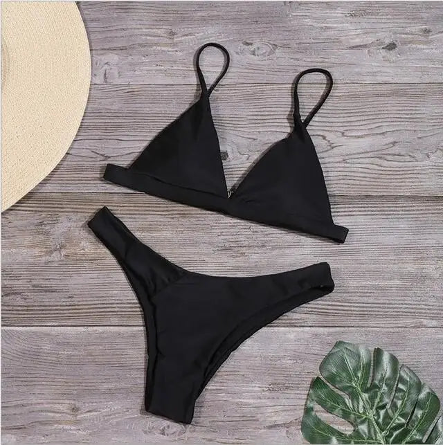 Bandage Sexy Brazilian Bikini Biquini Praia Swimwear Women Hot Swimsuit Traje De Bano Mujer Maillot Femme Monokini Badpak Dames