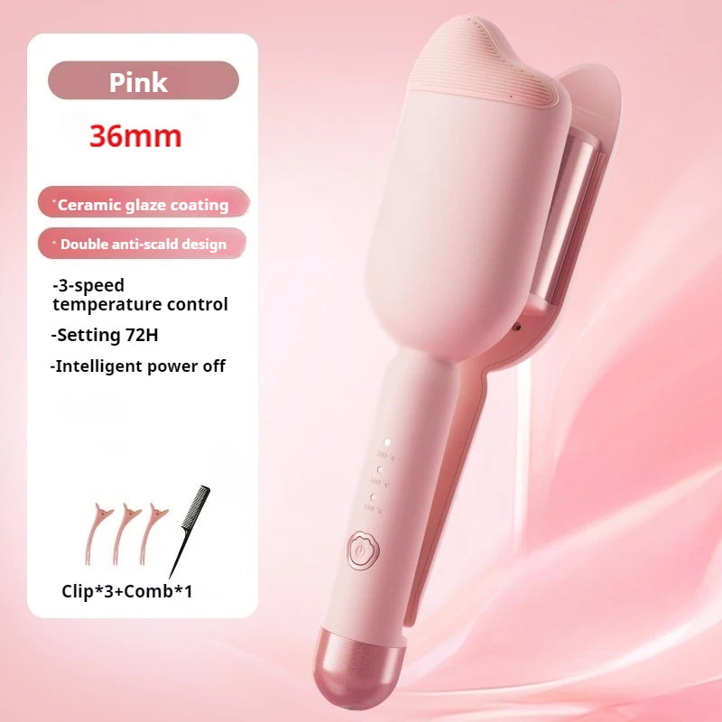 Electric Hair Curler 36mm Large Wave Styling Ceramic Hair Long Lasting Curling Iron Styling Tool Curling Wand Hair Waver