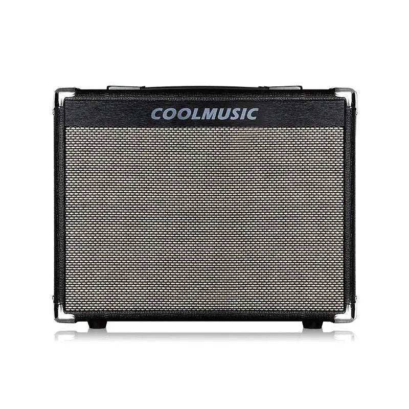 COOLMUSIC UNIQUE-50 Electronic Guitar Amplifier 50 watt amp Music Instrument Speaker Compact Portable Built-in Reverb