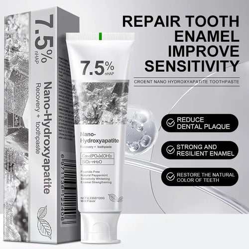 1/3/5pcs Hydroxyapatite Toothpaste,Gentle Mint,Breath Refreshing Whitening Toothpaste,Stain Removal Tooth Paste,Oral Care