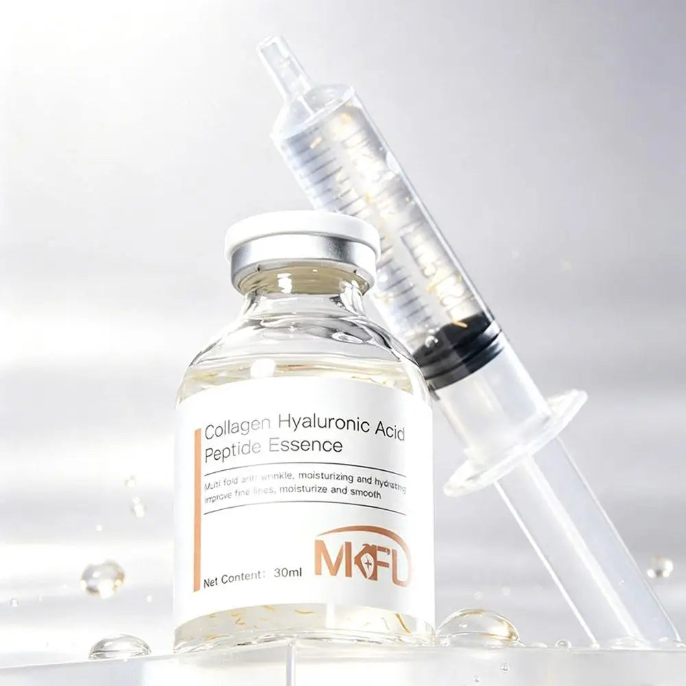 Collagen Hyaluronic Acid Peptide Essence Intensive Lifting & Elasticity Boost Moisturizing Firming Face Serum Korean Skin Care