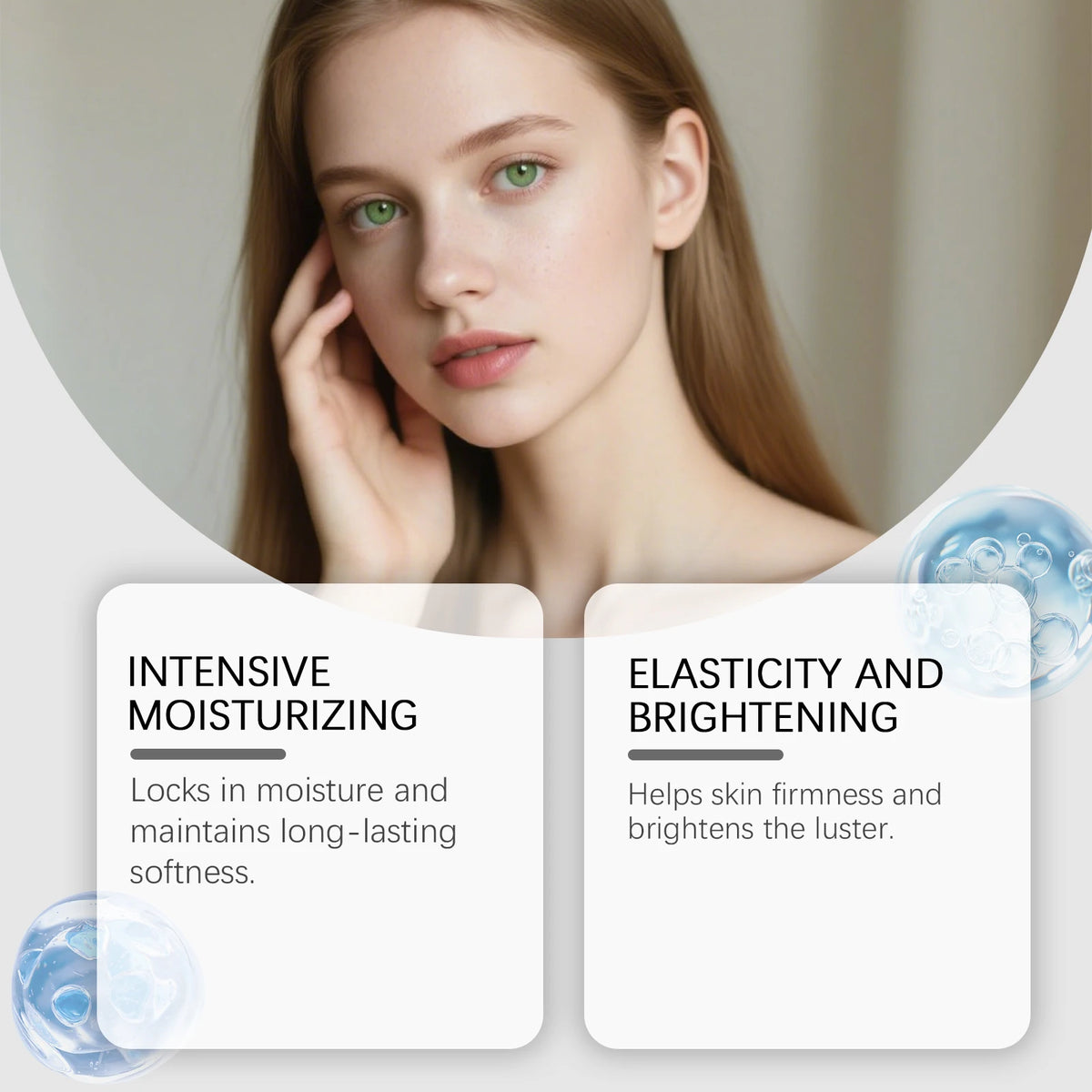 Deep Collagen Power Boosting Cream In Serum Korean Glass Skin Anti Aging Firming Plumping Hydrating Elasticity Nourish Ampoule