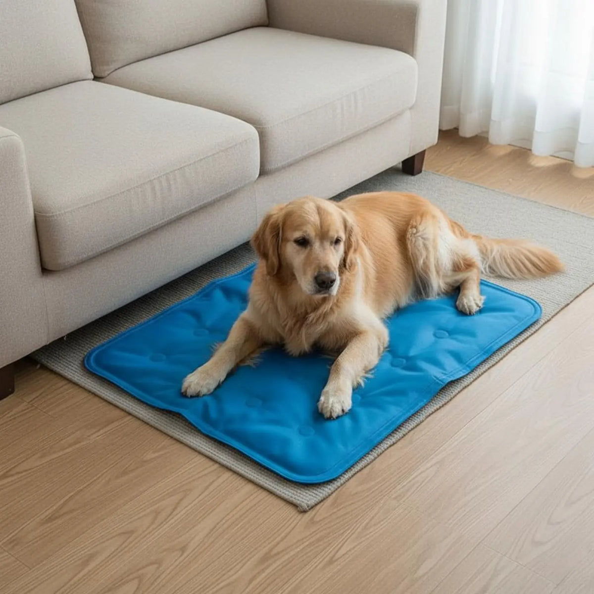 Pet Cooling Mat Gel Cooling Pad for Animals Breathable Waterproof for Kennels, Pet Carriers