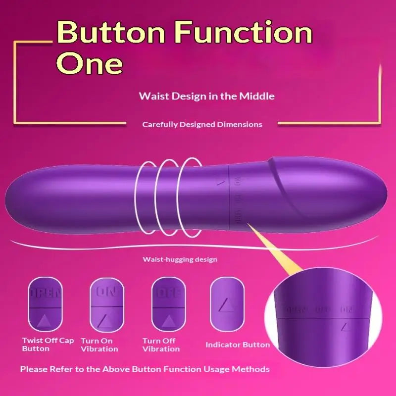 【AN】【AN】Sex Toys For Female Clitoral Stimulator G Spot Vibrators Masturbator Portable Massager Vibrator Sex Products Adult 18+
