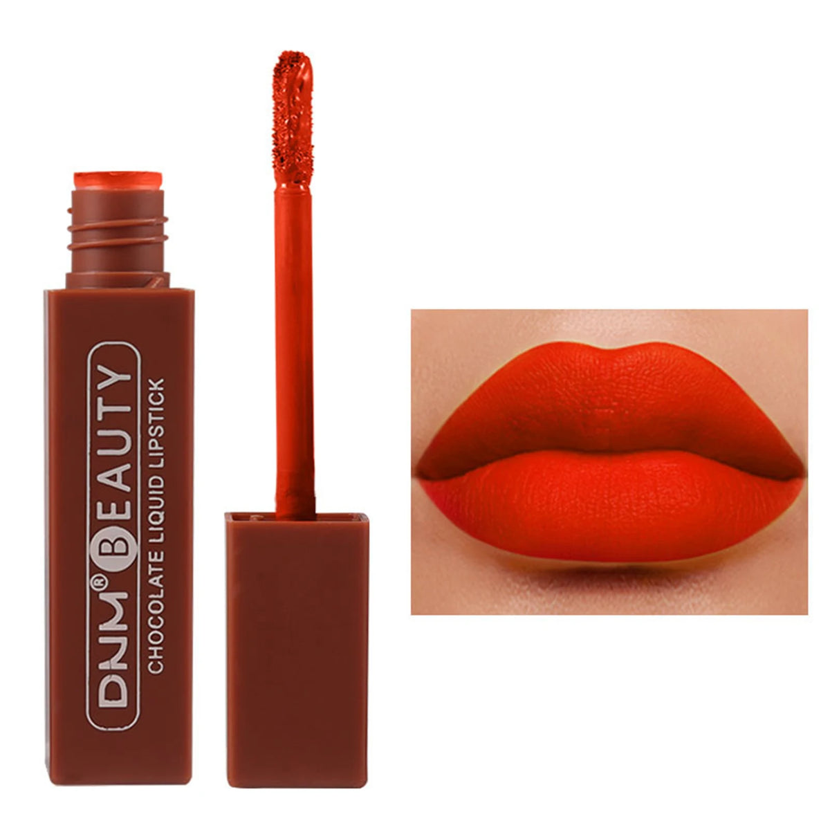 Velvety Matte Liquid Lipstick Long-lasting Lip Gloss Lip Makeup Cosmetics Moisturizing Lip Tint Waterproof Non-marking 1PCS