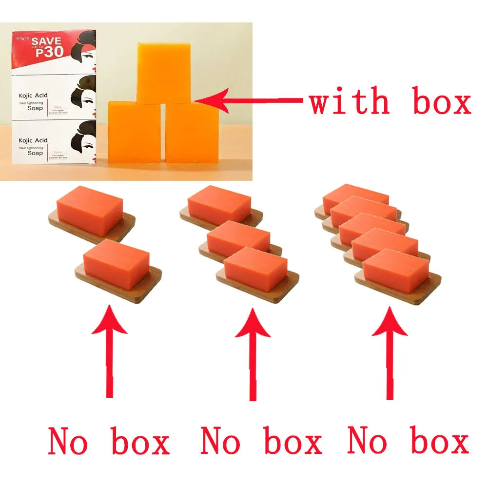 Kojic Acid Soap Deep Cleansing Brightening Soap for Even Skin Tone Radiance Smooth Hydrating Gentle Cleanser for Daily Skin Care