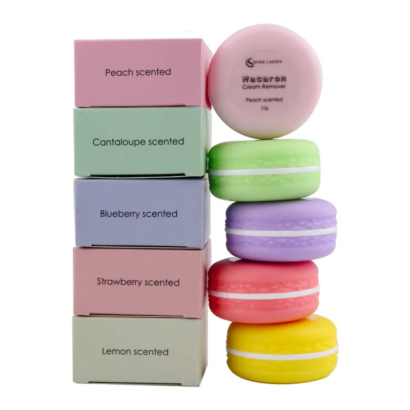 SENSE LASHES Macaron 10g Cream Remover Eyelash Glue Remover Professional Removedor De Extensiones De Pestañas Makeup Tools