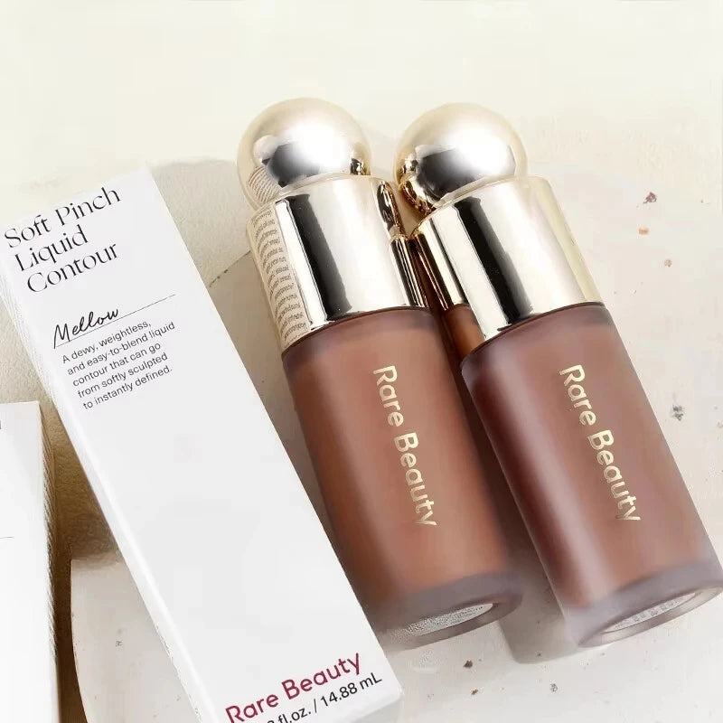 Rare Beauty Facial 3D Liquid Bronze Contour Stick Concealer Contouring Nose Shadow Cream Nourishing Highlight Foundation Makeup