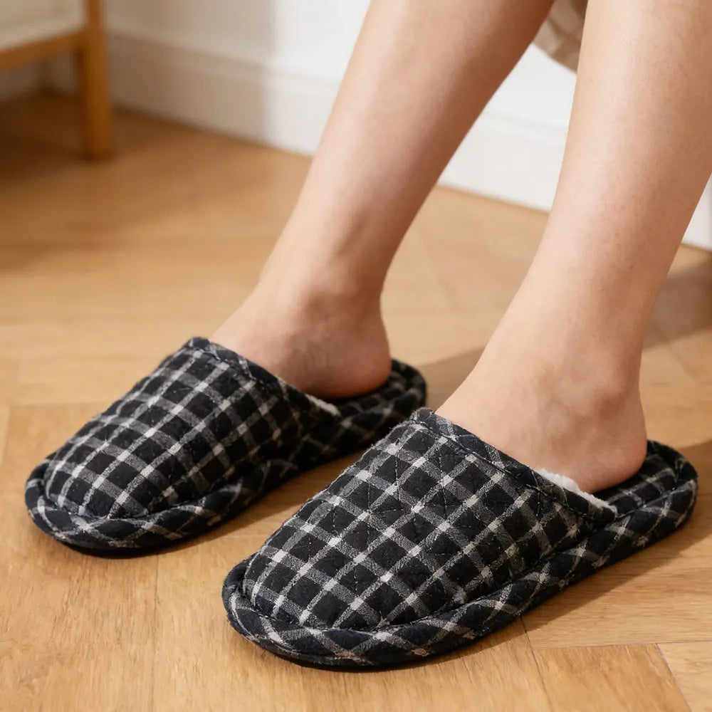 Women's Soft Home Slippers Comfortable Indoor Non-Slip House Shoes for Daily Wear - Cozy Footwear for Home Use
