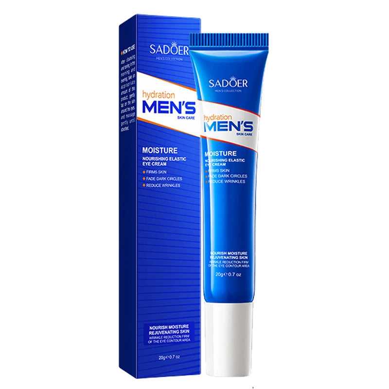 SADOER Men's Skin Care Sets Moisturizing Face Cream Facial Mask Lip Balm Sunscreen Facial Cleanser Eye Cream Men Skin Care Kit