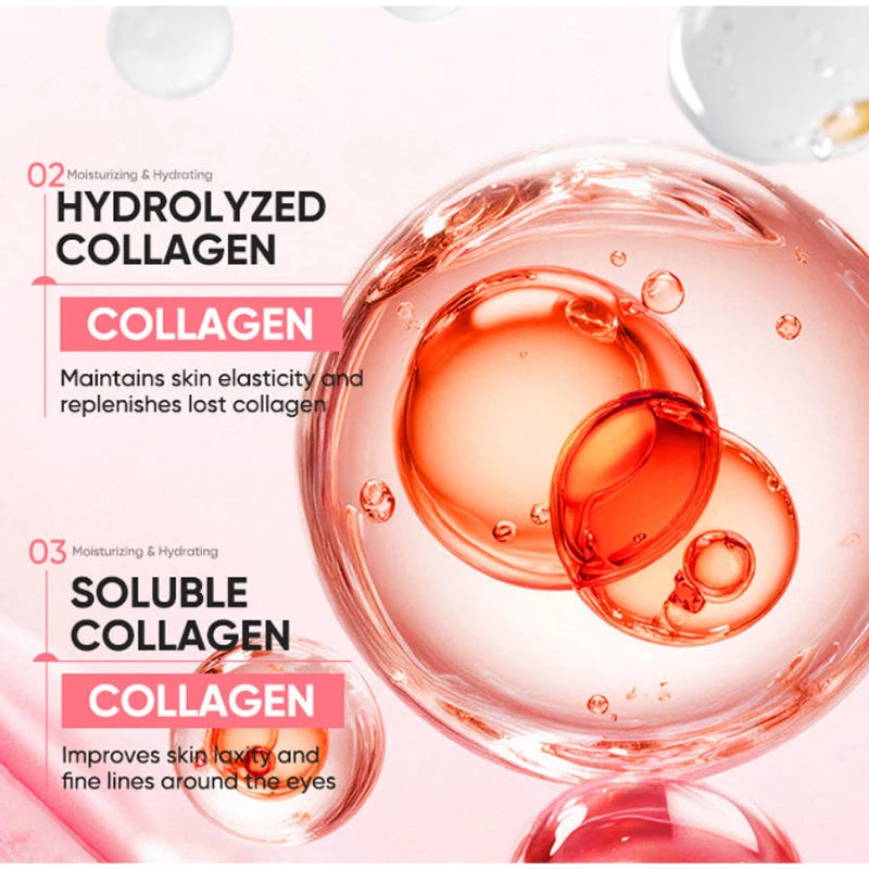 Salmon DNA PDRN Skin Care Set Ampoule Serum Capsule Cream Eye Stick Collagen Hyaluronic Acid Moisturizing Facial Skin Care Kit
