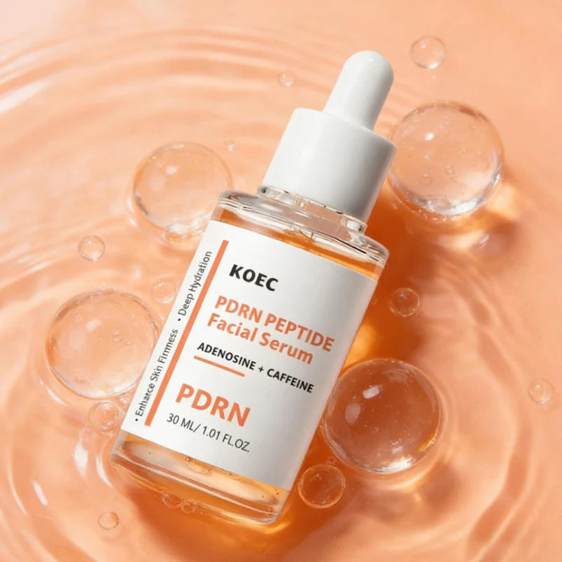 Korean Salmon PDRN Essence, Copper Peptide Centella Moisturizing Repair Hydrating Glow Lightweight Face Serum Daily Skincare