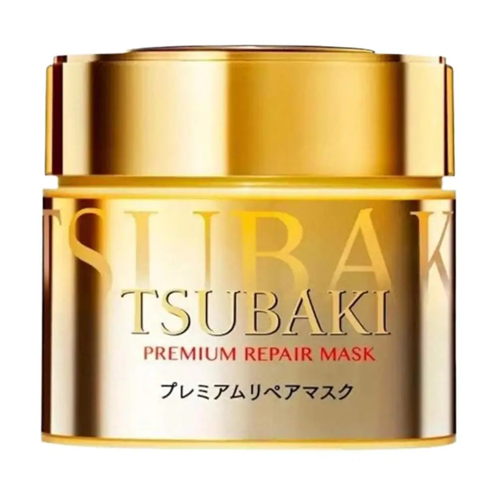 Japan TSUBAKI Premium Repairing Hair Mask - Pink Limited Packaging - Improve Split Frizz Damage Hair Smoothing Salon Hair Care