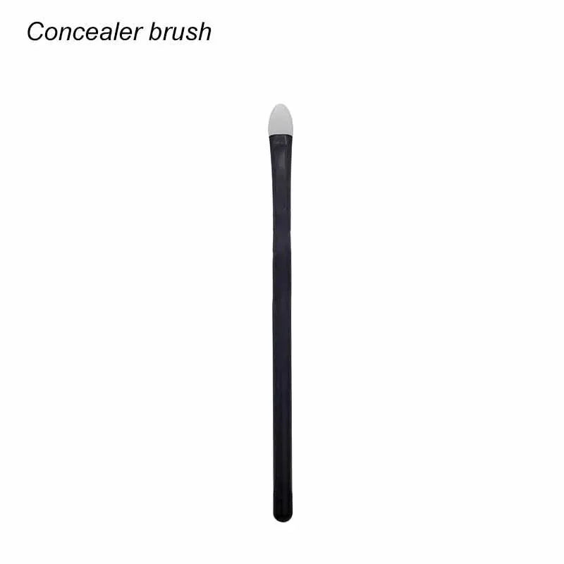 brochas maquillaje Silicone Eyeshadow Lip Applicator Makeup Brushes Eyeliner Lip Brush Professional Eye Shadow Cosmetic Tools