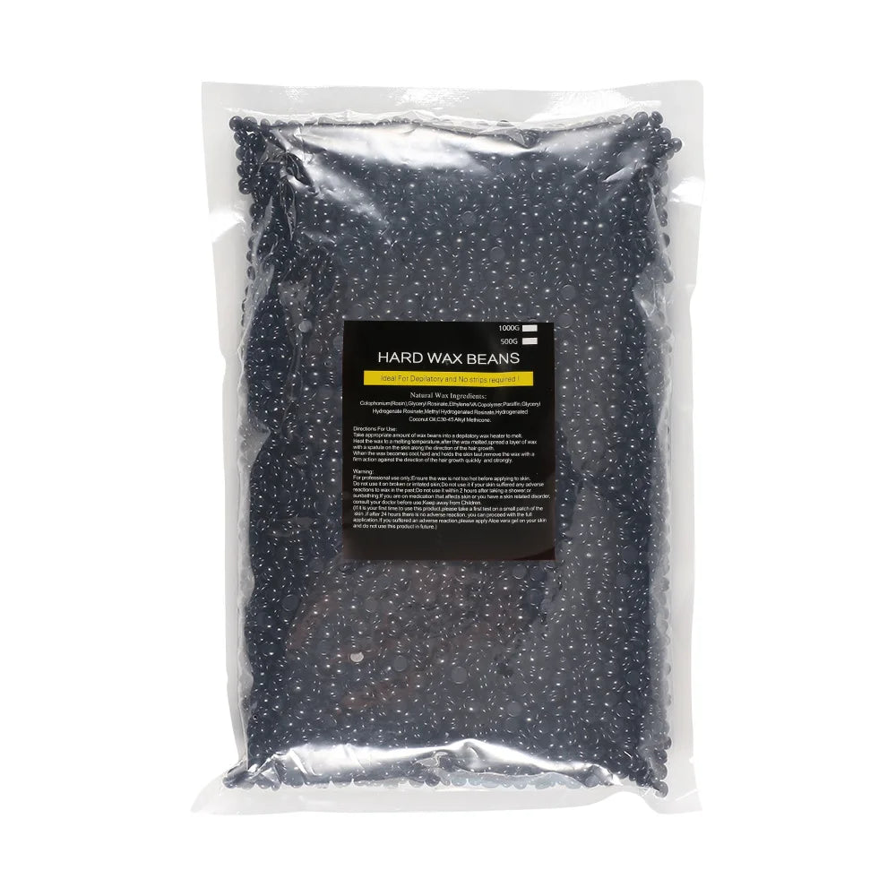 500g/Pack Wax Beans Depilatory Hot Film Pellet Removing Bikini Face Hair Legs Arm Hair Removal Bean Unisex Hair Removal