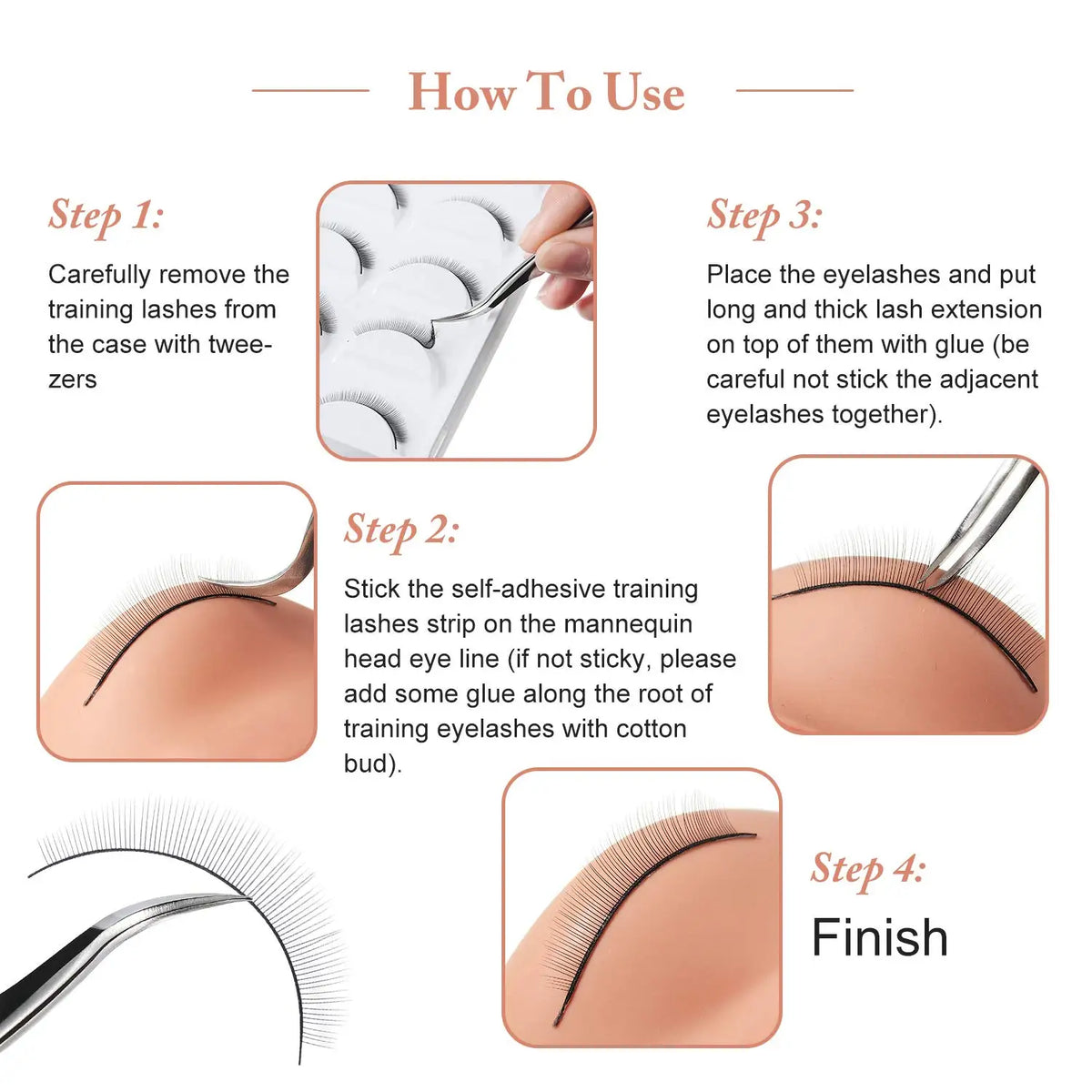 50 Pairs lash strips，practice lashes for lash extensions，bottom lashes，half lashes cateye，maniqui para pestañas，wedding Gift