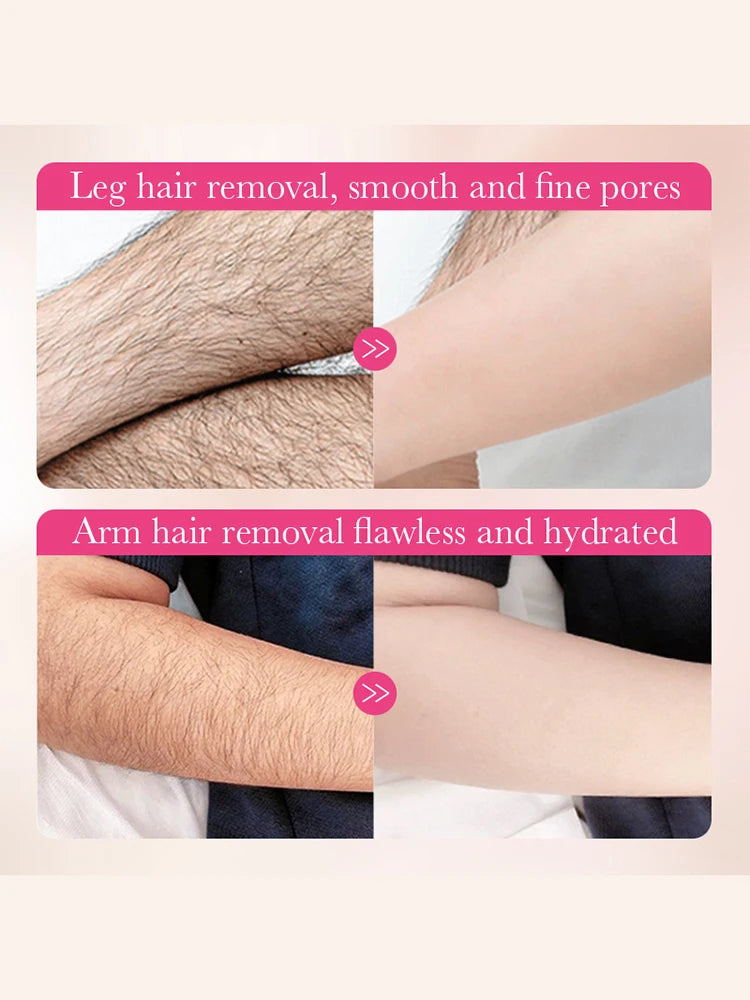 New Hair Removal Cream Hair Growth Inhibitor Face Arm Armpit Leg Intimate Areas Painless Depilatory For Men Women Care