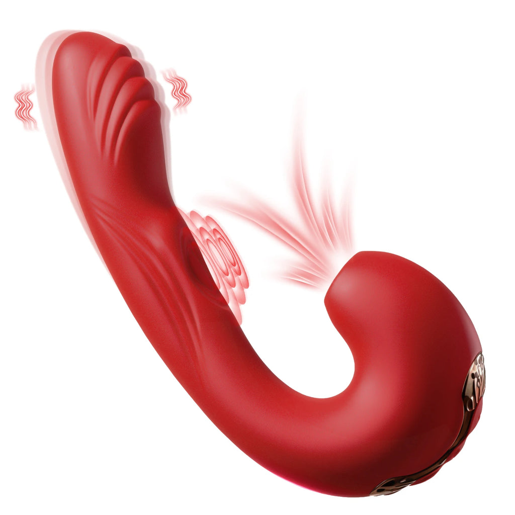 Female Masturbation Flapping Sucking G-spot Dildo Vibrator Couple Adult Clitoris Stimulator Adult Goods Sex Toy For Women 18+
