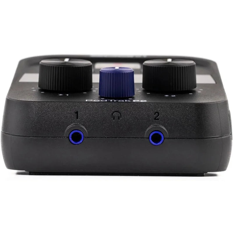 ZOOM PodTrak P2 Podcast Recorder with 2 USB Mic Inputs, 2 Headphone Outputs, AI Noise Reduction, Tone & COMP Effects