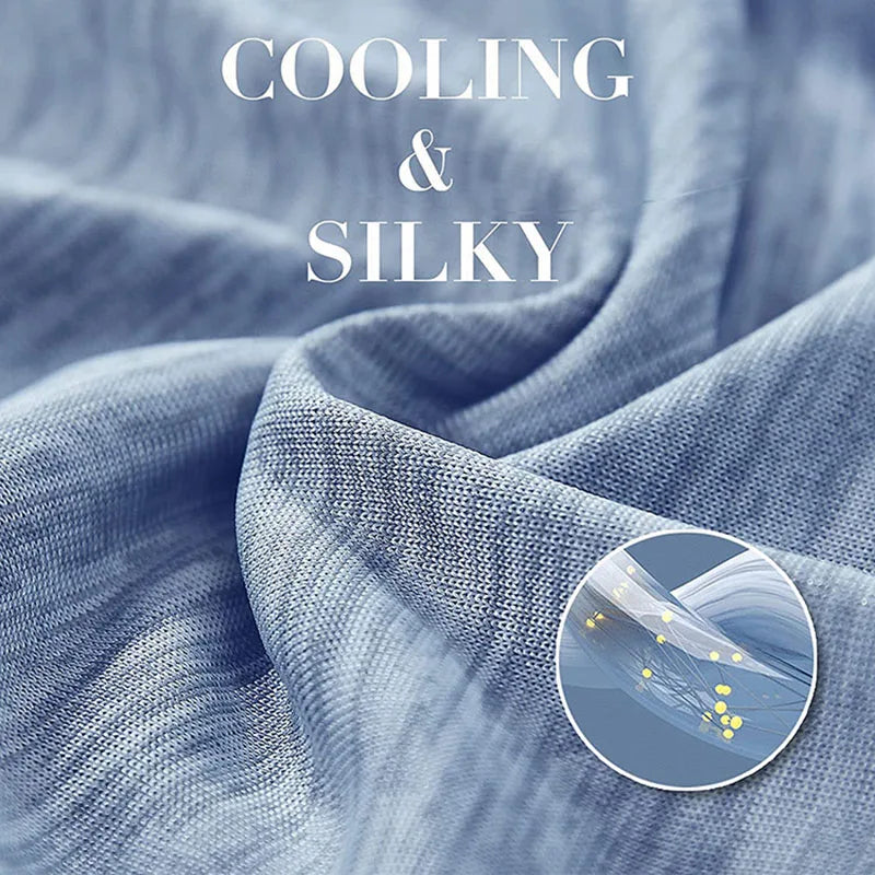 Cooling Summer Blanket for Hot Sleepers Lightweight Cold Thin Blanket for Sleeping,Hot Flashes Night Sweats,Soft Blanket for Bed
