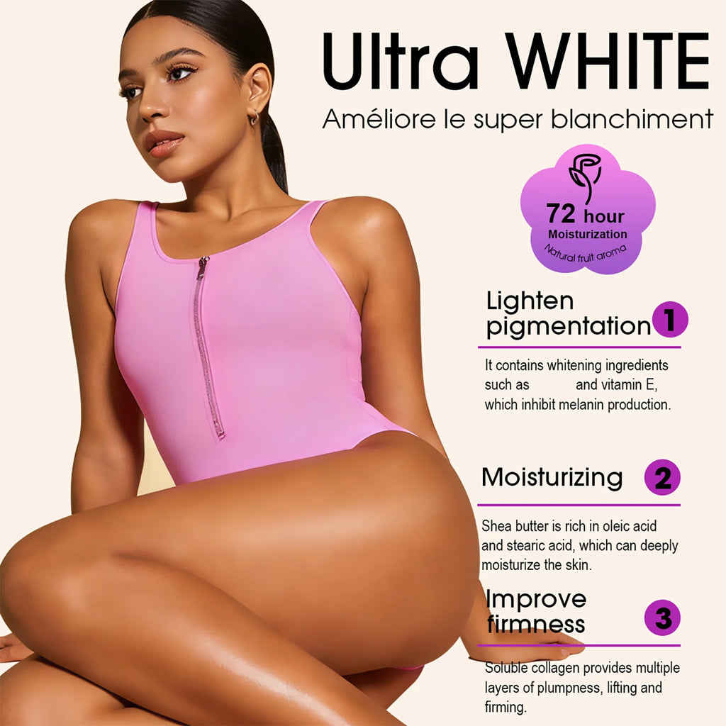 LKIAE ULTRA Whitening SkinCare Set For All Skin Tone, Hydration, With Glutathione, Collagen, Reduce Dark Spot, Hyperpigmentation