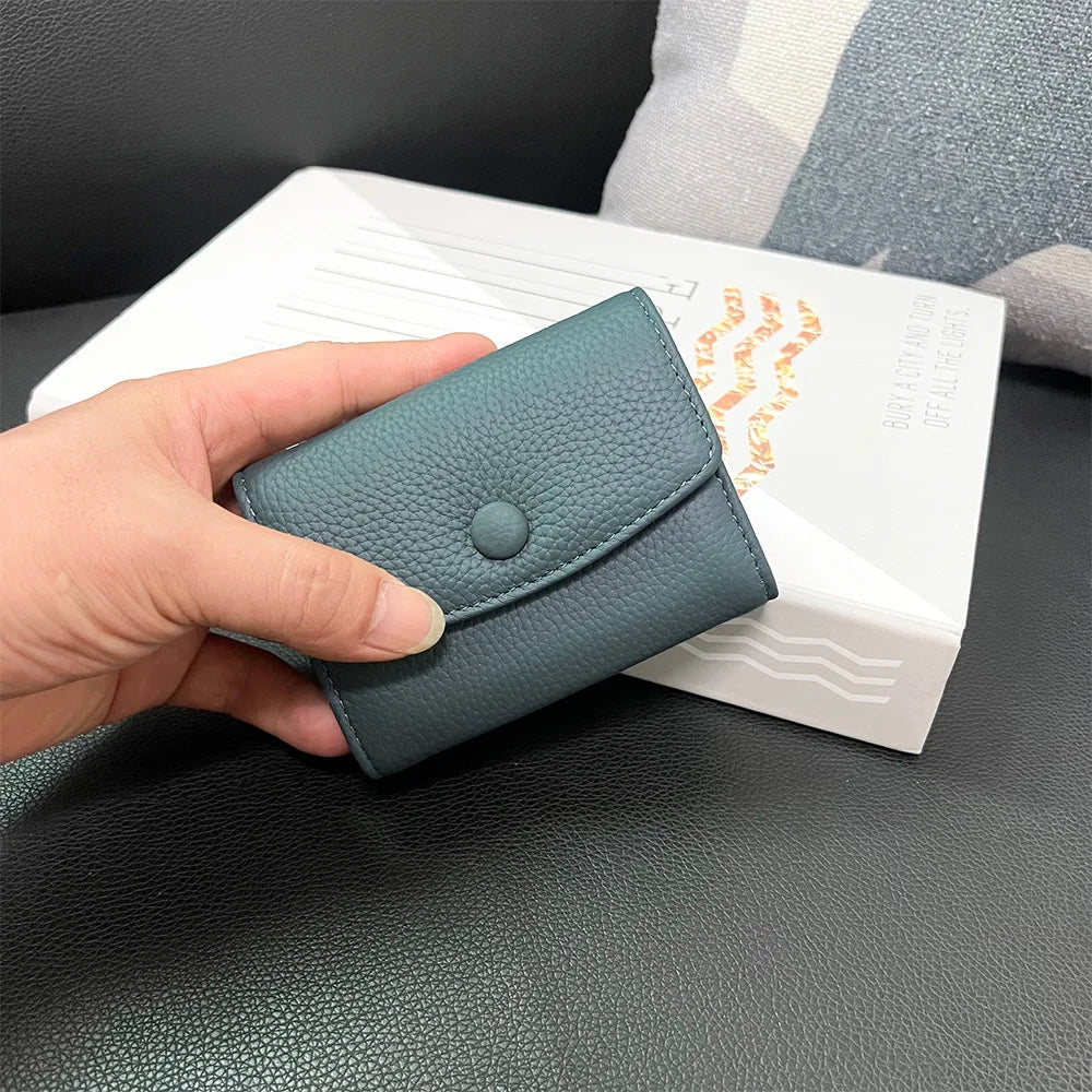 Credit Card Holder Wallets for Women Large Storage Space Snap Closure Accordion Card Holders,Leather Organizer Cards Case