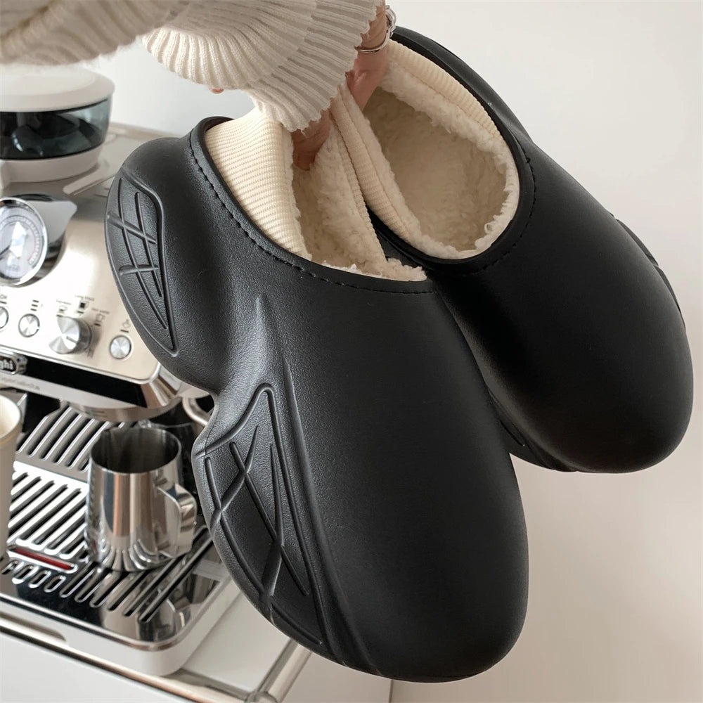 Fashionable Sporty Winter Snow Boots Men Women Waterproof down Cloth Thick Bottom Short Boots Cotton Shoes Trendy Cool