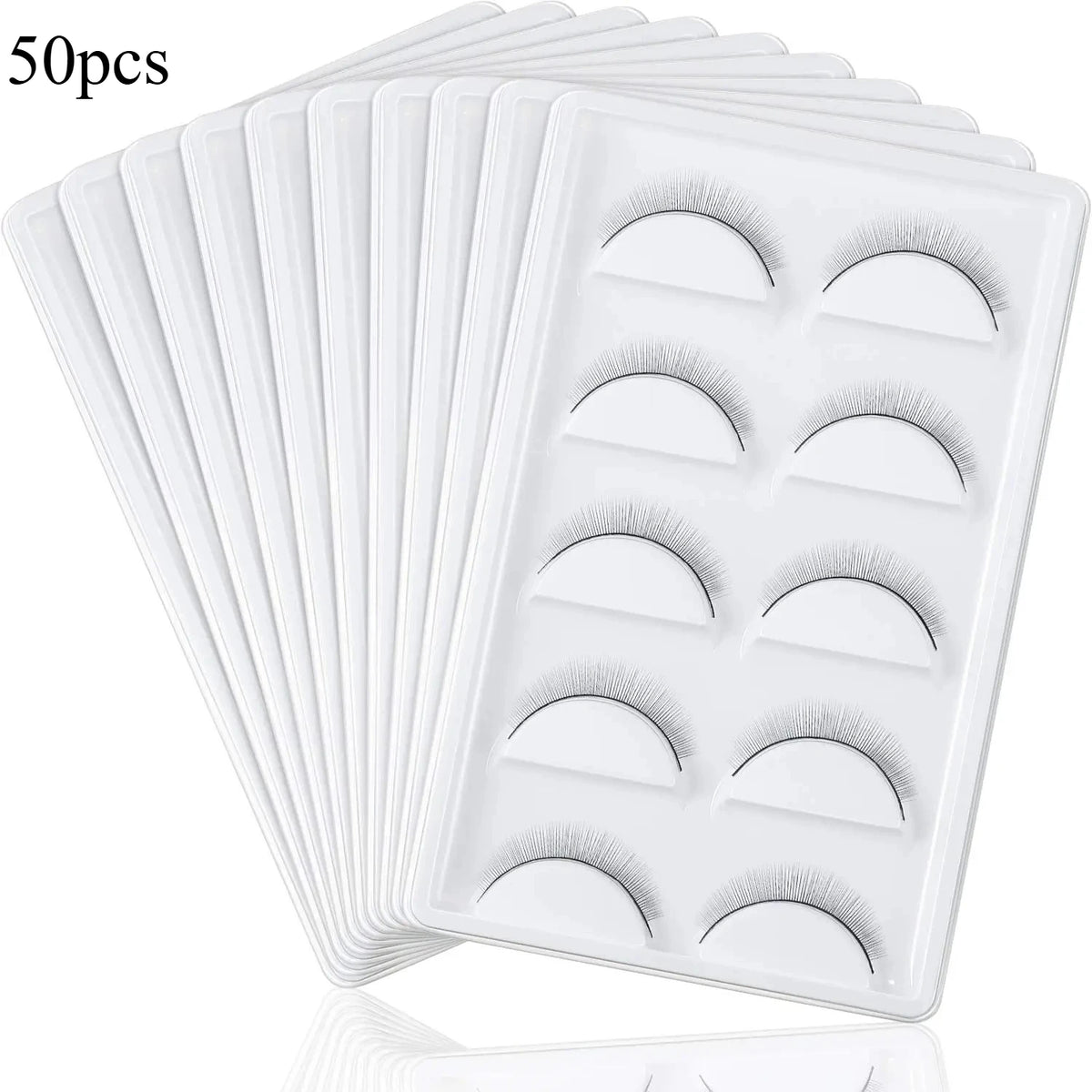 50 Pairs lash strips，practice lashes for lash extensions，bottom lashes，half lashes cateye，maniqui para pestañas，wedding Gift