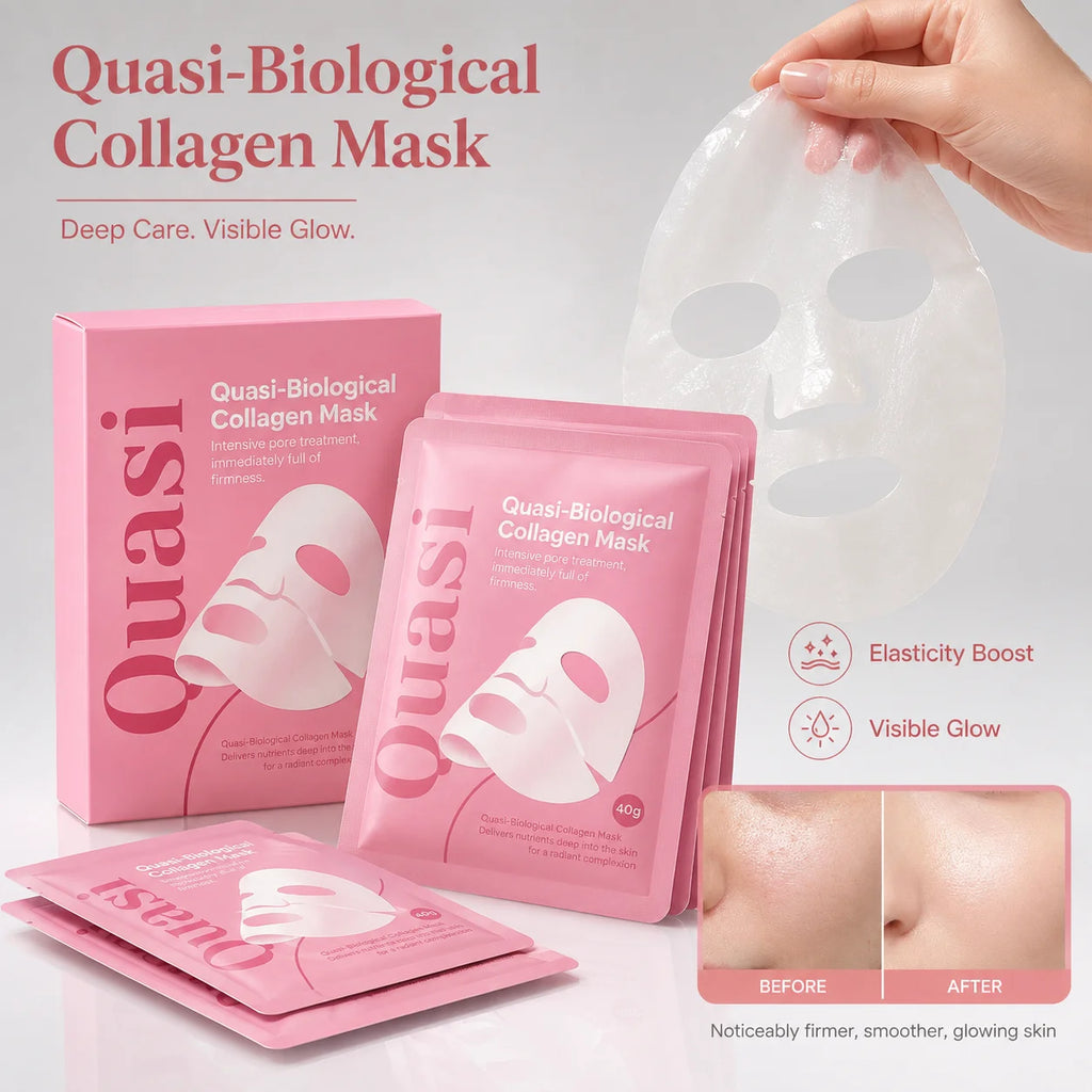 Bio Collagen Face Mask Korean Overnight Repair Formula Anti Aging Moisturizing Brightening Firming Fine Line Pore Skin Care