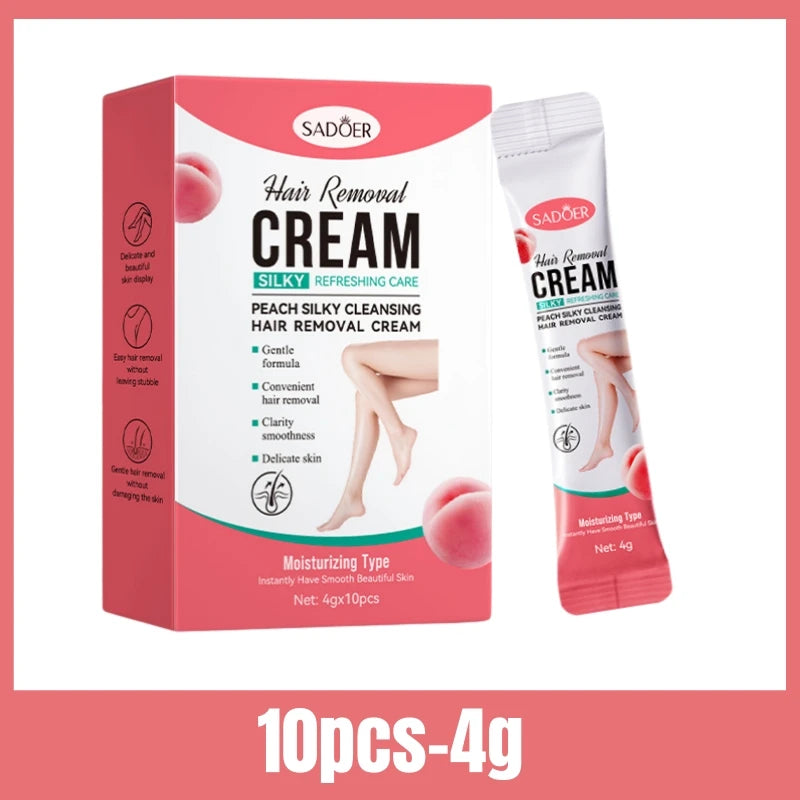 Permanent Hair Removal Cream Hair Growth Inhibitor Face Arms Armpit Legs Intimate Areas Painless Depilatory For Men Women Care