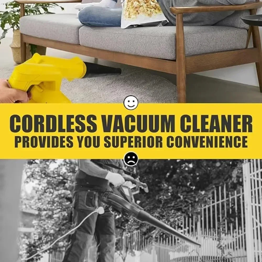 Electric Blower Vacuum Cleaner 2 in 1Dust Removal Cleaner For Makita 18V For DeWalt 20V Li-ion Battery For Car Use Home Use