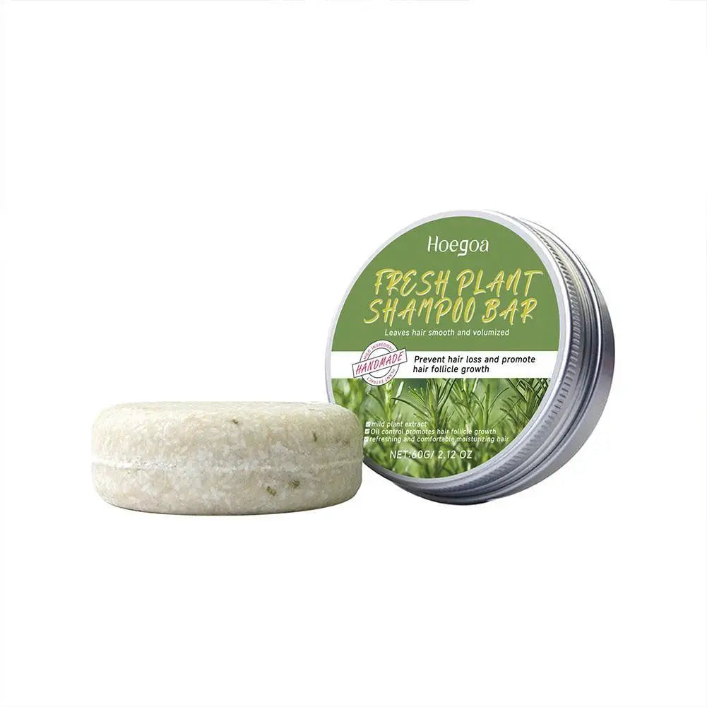 Rosemary Shampoo Soap Ginger/bamboo/lavender/Polygonum Multiflorum Deep Cleansing Soap Bar For Treated Dry Damaged Hair Care