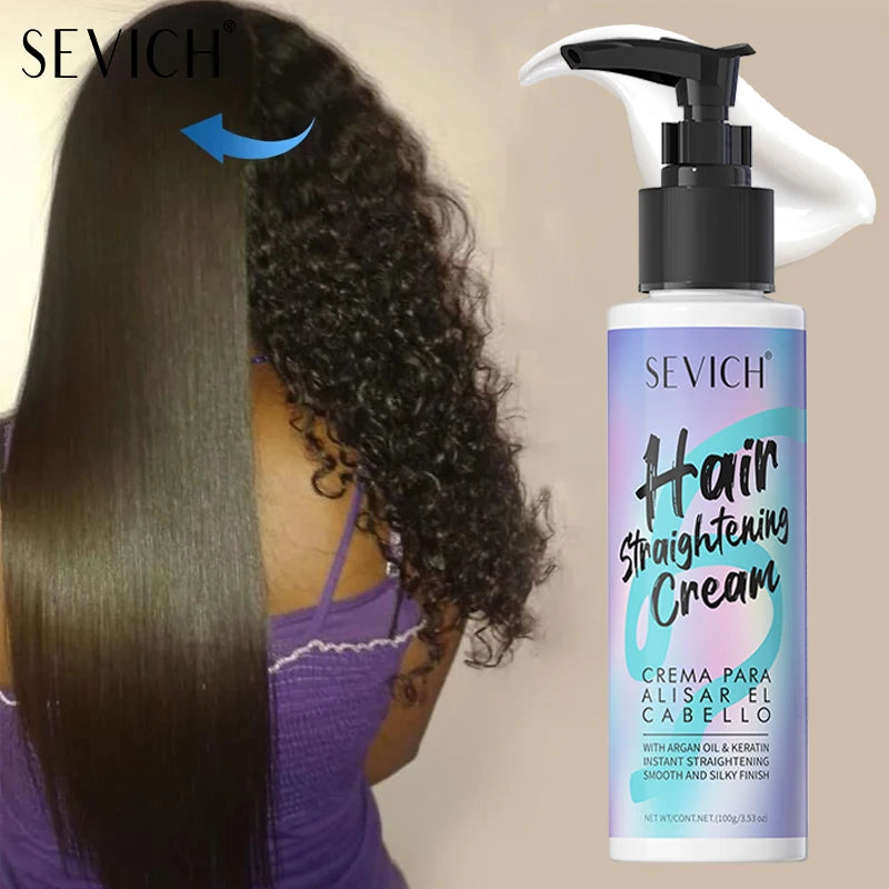 100ml Keratin Hair Straightening Cream Professional Damaged Treatment Faster Smoothing Curly Hair Care Protein Correction Cream