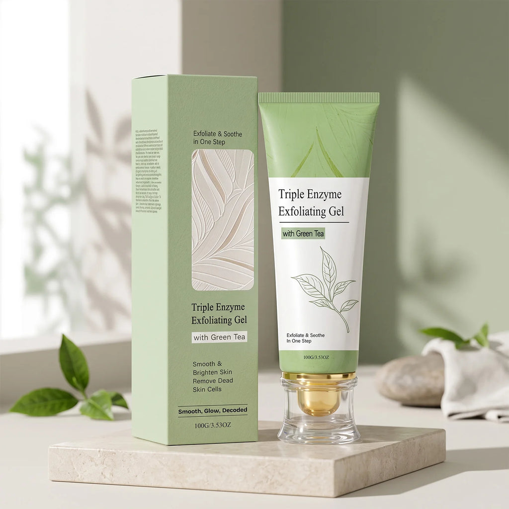 Exfoliating Gel For Face Deep Cleansing Pores Oil Control Moisturizing Nourishing Repair Whitening Smooth Removal Dead Skin