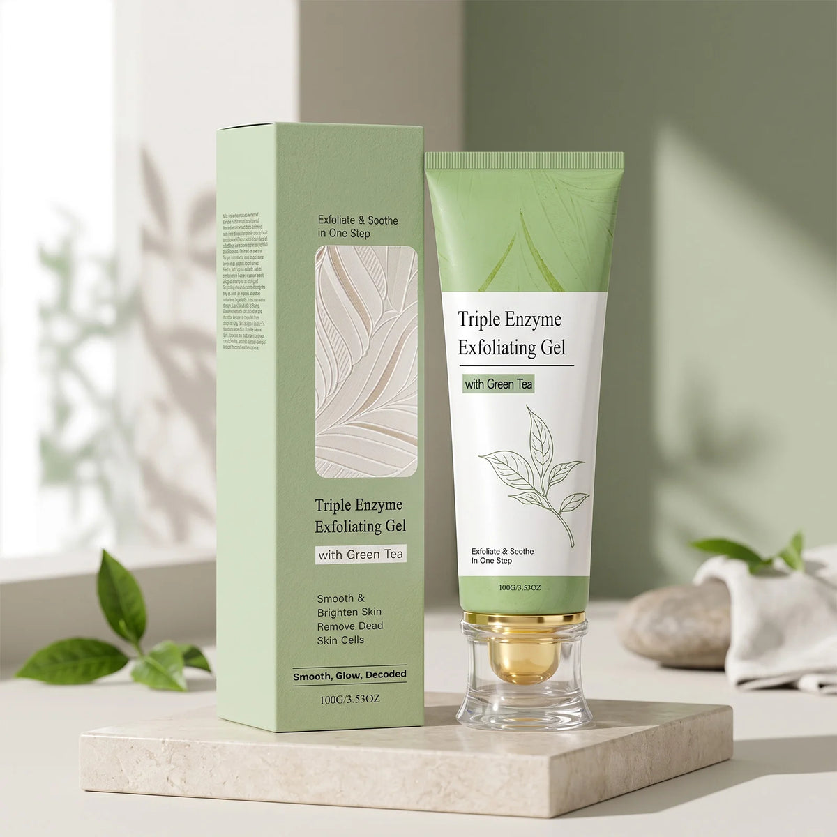 Exfoliating Gel For Face Deep Cleansing Pores Oil Control Moisturizing Nourishing Repair Whitening Smooth Removal Dead Skin