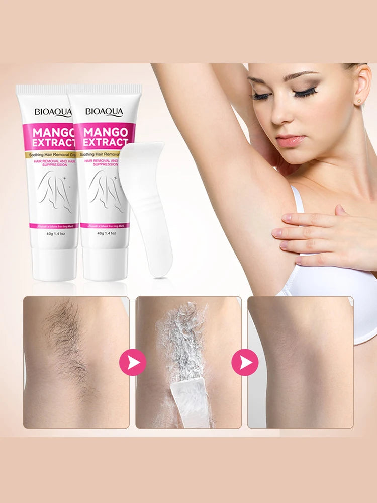 New Hair Removal Cream Hair Growth Inhibitor Face Arm Armpit Leg Intimate Areas Painless Depilatory For Men Women Care