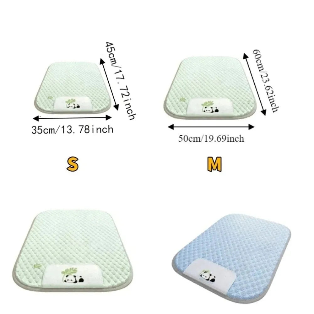 Cat Nest Mat Breathable Dog Cool Mat Soft Anti-slip Pet Sleep Mat Comfortable Large Space Pet Cooling Pad Summer